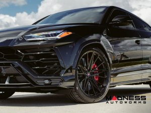 Lamborghini Urus Custom Wheels - M-X6 by Vossen - Gloss Black Lamborghini Urus Custom Wheels - M-X6 by Vossen - Gloss Black